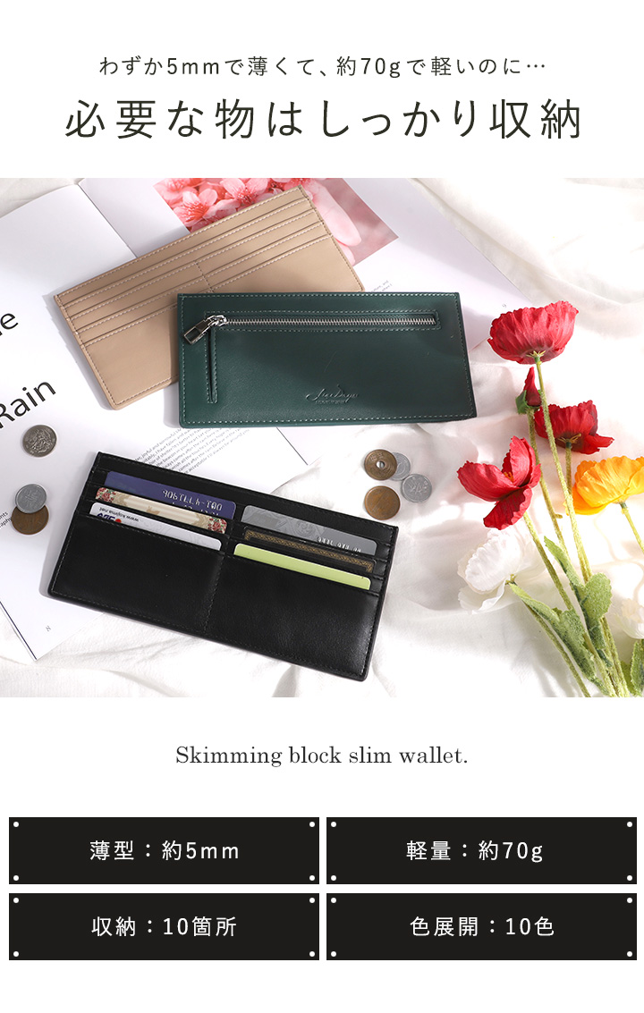 送料無料】LIZDAYS/リズデイズ 薄型長財布 | Style On Premium